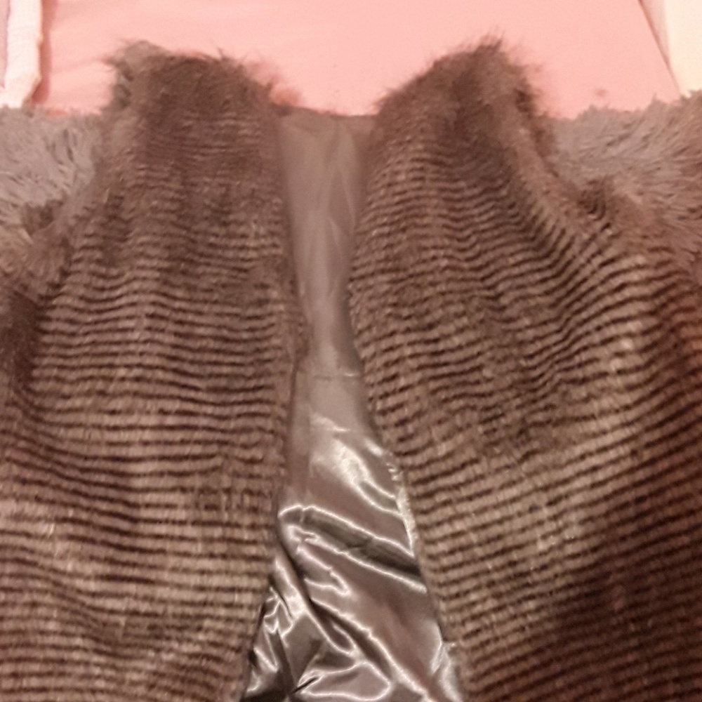 A furry vest